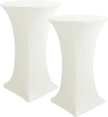 Spandex Cocktail Table Covers Fitted Stretch Square Corners Cocktail Table Tablecloth