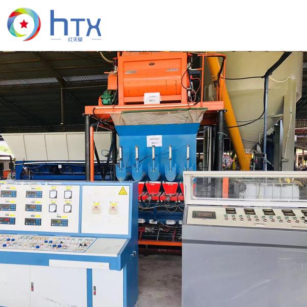 Linha de produção de pedras de cultura de concreto úmido Máquina automática de dosagem de fundição