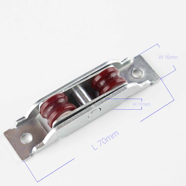 Гостиница Вилла Квартира Офисное здание 65 мм Найлоновое колесо UPVC Двойной ско