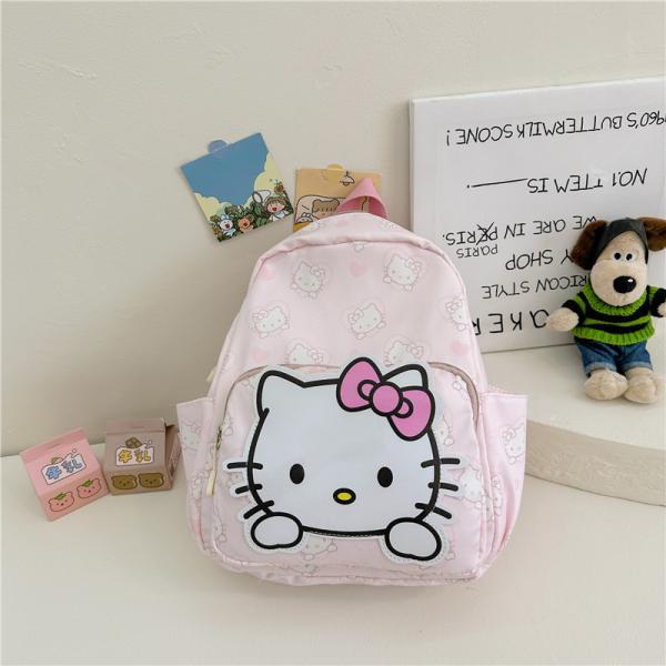 Kids Kindergarten School Backpack with Capacity Below 21 Litre and Cute Rabbit Design