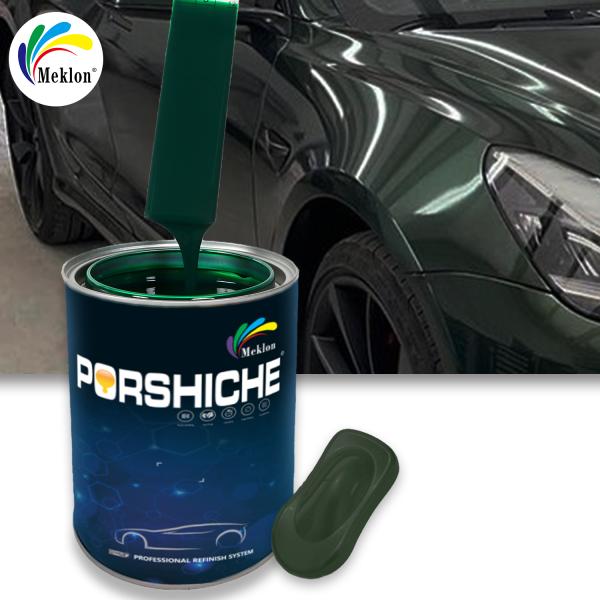 High Cost Performance And High Gloss Deep Green Car Paint Suitable For Various Car Models