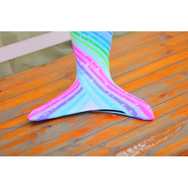 Colorful Unicorn Mermaid Tails for Swimming Princess Bikini Bathing Suit Children's Day for 3-12Y