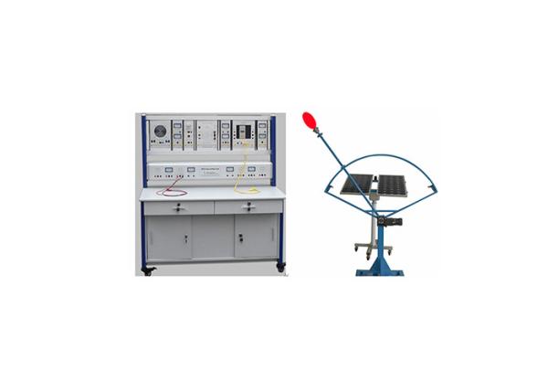 Sistema horizontal 2.6CBM da geração das energias solares do equipamento de laboratório 18.5V da energia renovável