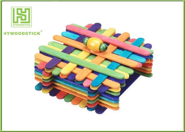 Thin Wooden Craft Sticks Round Dowel Machine Use For Educational Tool