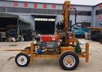 Tracteur à quatre roues Machine de forage de puits Choix préféré pour le forage rural