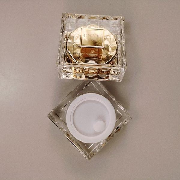 Luxury Acrylic Jar for Cosmetic Cream 30g/50g Capacity Acrylic Containers