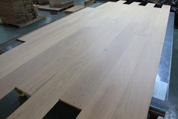 Wide Plank Oak Engineered Hardwood Flooring to Canada, 1/2 inch, Color Rome
