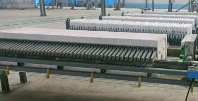 Máquina automática de desaguagem de lodo industrial Máquina hidráulica de câmara