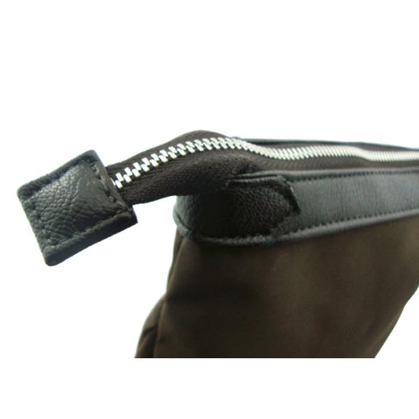 Custom Logo Travel Accessory Bag , Travel Cosmetics Pouch Brown Color