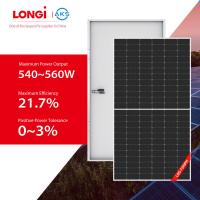 célula solar bifacial bifacial dos módulos 550W 555W 560W de 545W Longi picovolt para o telhado