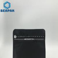 Acondicionamiento de los alimentos inferior plano del bolso de café del OEM de Matt BOPP con la válvula