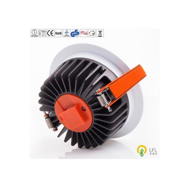 D145mm*H69mm LED commerciale Downlight pour la galerie/musée 20W 2000lm 100lm/W