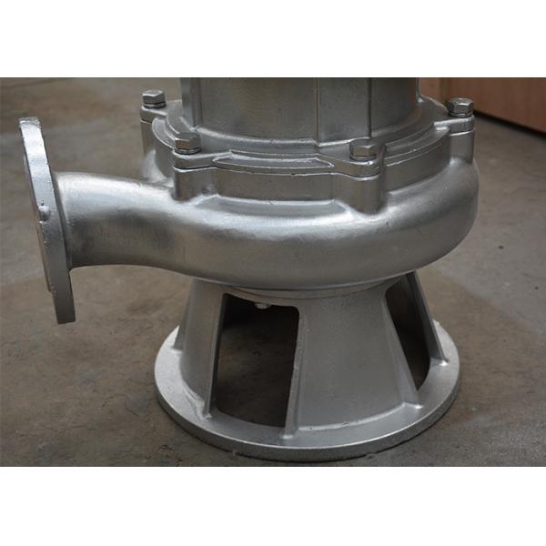 WQP stainless steel submersible sewage pump efficiently solves drainage problems