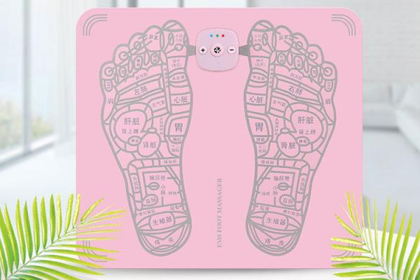 China wireless ems foot massager USB charge massage with detachable control unit