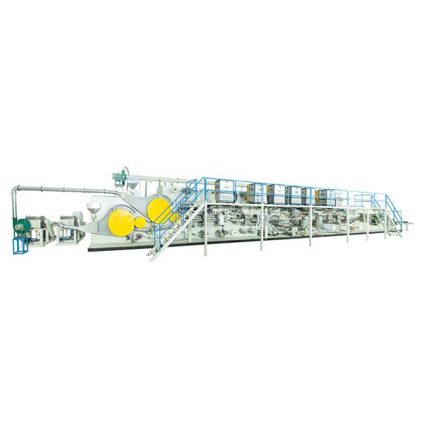 350KW 200pcs/Min 50V Automatic Adult Diaper Production Line 35*8*4.5m
