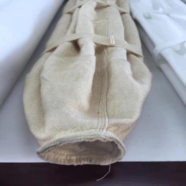 Abrasión anti plisada del bolso de filtro del colector de polvo de Nomex