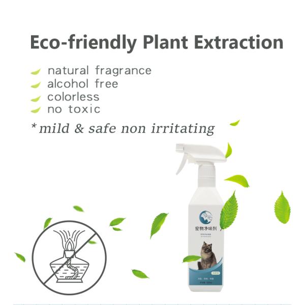 OEM/ODM Pet Spray for Dogs Cats Home Car Air Freshener and Carpet Deodorizer 500ML