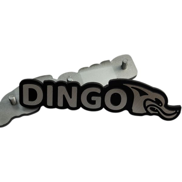 Customized Aluminum Die-casting Embossed Logo Diamond Cutting Surface Metal Nameplate