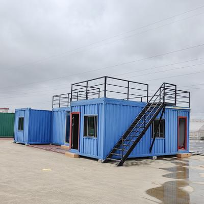 Portable Living Prefabricated Container House For Agriculture Farm In Customized Color