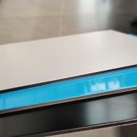 Panneau composé en aluminium de PE antistatique pour la norme de la décoration 1500*3200*3 RAL de séparation