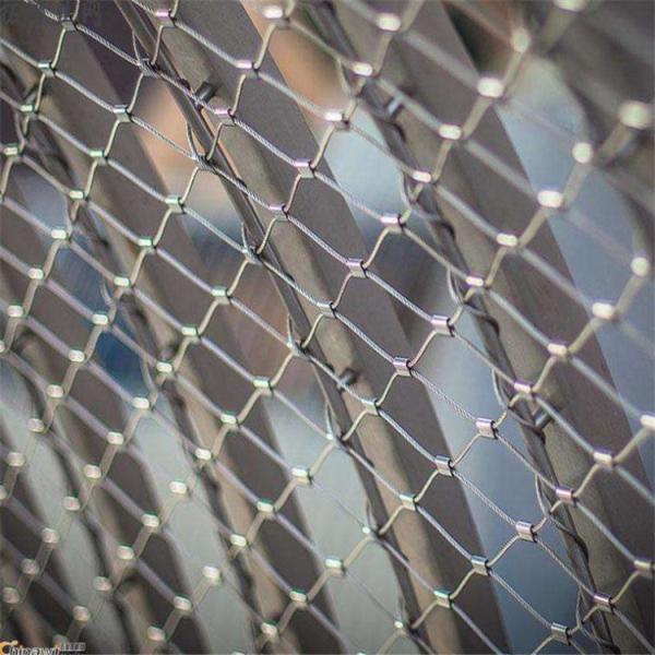 316 Stainless Steel Cable Mesh Netting 1mm-3mm Wire Diameter