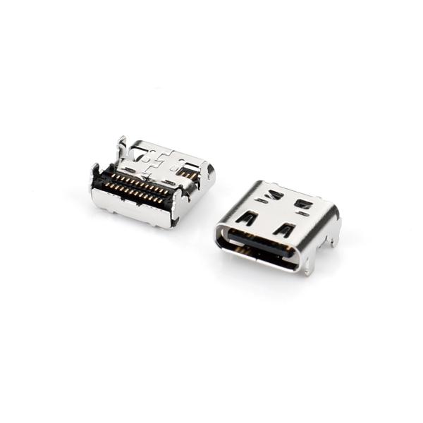 Micro USB3.1 Type C Женский разъем USBC 24 Pin 100VAC