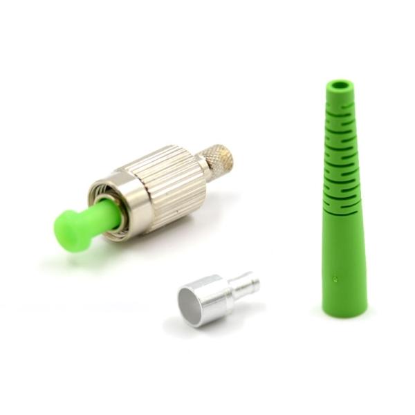 FC / APC Fiber Cable Accessories Simplex 3mm Fiber Optic Attenuator Epoxy Connector Kit
