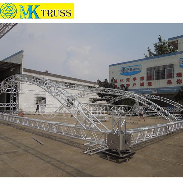 Aluminum DJ Truss Spigot Display for Moving Head Light Exhibition Durable and Stylish