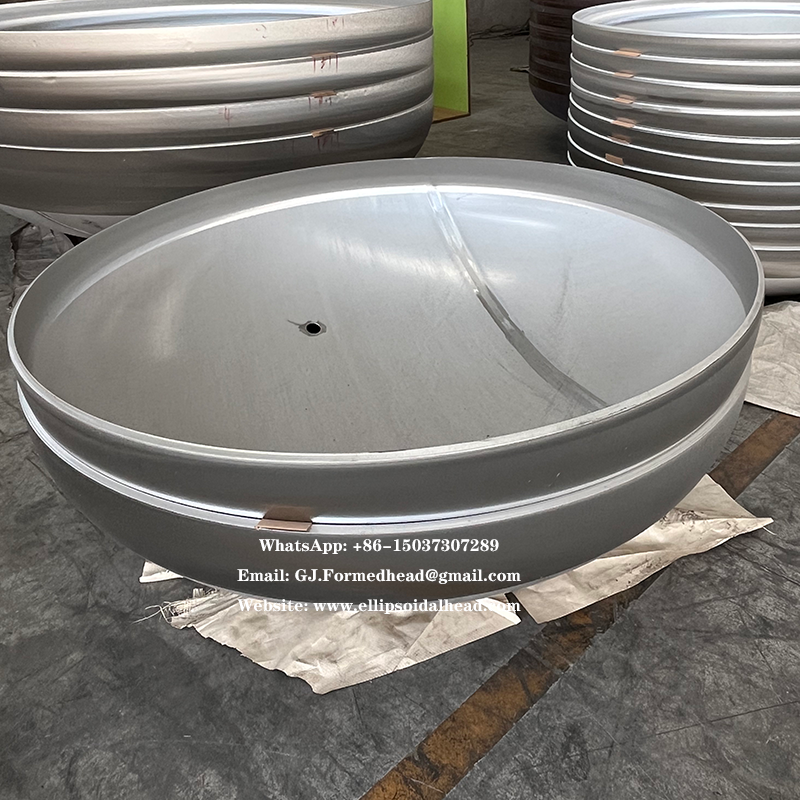 Custom ASME Certified Dished Head Manufacturer in China Offering EN 10204 3.1