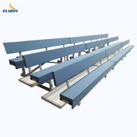New 3 Rows Removable Scaffold Aluminum Soft Chair Bleacher Sport Seating