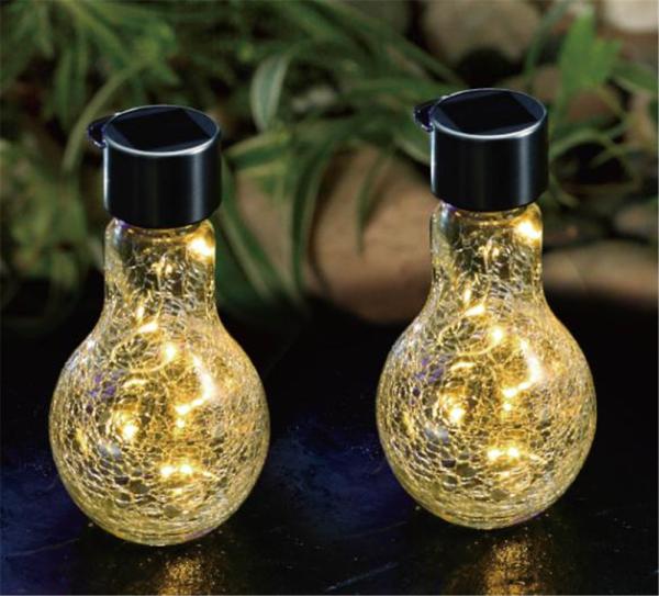 15cm Solar Powered LED Ground Lights 5W RGB Outdoor Fairy Light Bulbs
