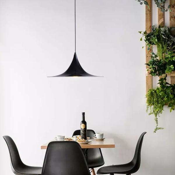 ECOBRT Pendant Lights kitchen island, Aluminum ceiling lamp creative personality simple fashion bedroom bar restaurant