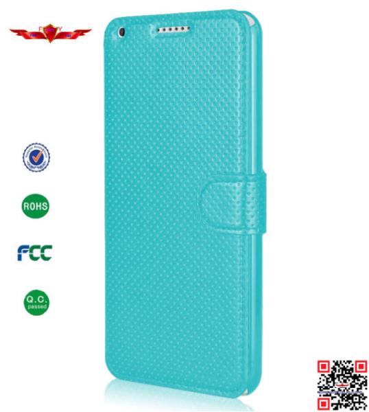 Hot Selling High Quality Fashion  PU Flip Wallet Leather Cover Case For HTC Desire 816
