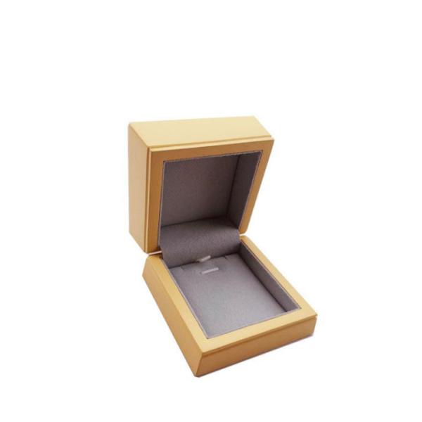 Elegant Lacquer Finish Wooden Jewelry Box With Custom Inside PU Leather