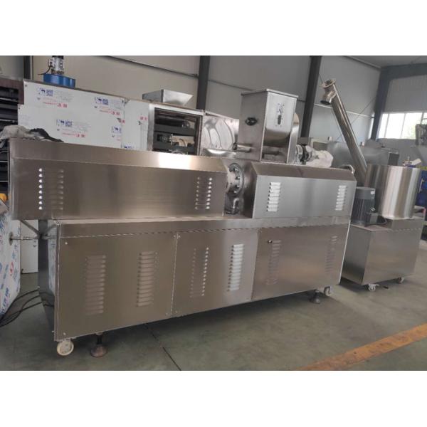O dobro da máquina da extrusora do alimento de petisco do sopro do milho parafusa de aço inoxidável