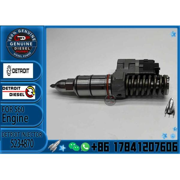 Detroit diesel engine series S60 11.1 and 12.7 L fuel injector 5234865 5234870