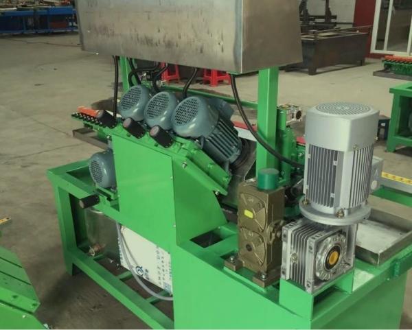4 Motors Mini Glass Edging Machine for 3-12mm Glass Thickness in Horizontal Design