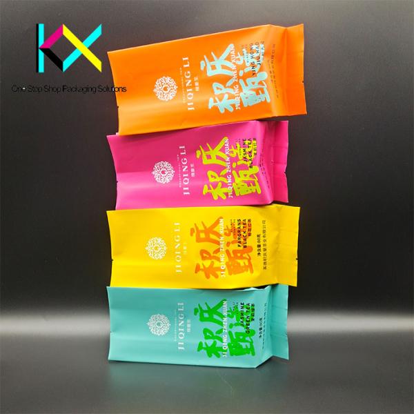 Flex Foil Eco Friendly Tea Bag Packaging Digital Printed Pillow Pouch Packaging