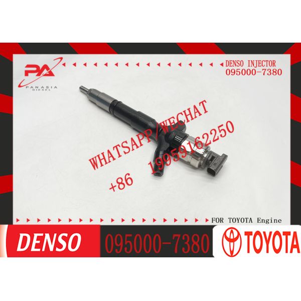 095000-7380 Common Rail Diesel Fuel Injector 23670-30240 Diesel Fuel Injector 0950007380 for Toyota Hiace 2.5 D 2KD-FTV