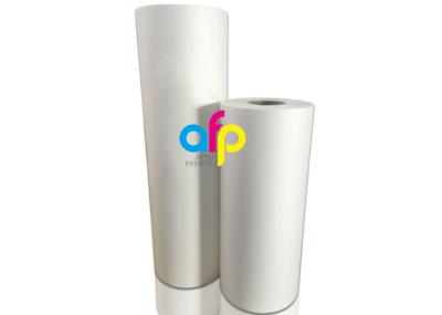 High End Product Laminating Roll Film , SGS Transparent Velvet Touch Film