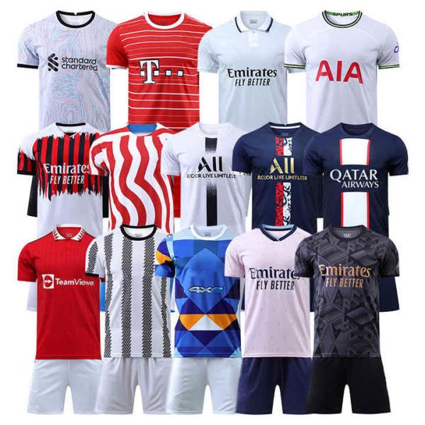 Embroidered Custom Jersey Football Set Multiscene Anti Pilling