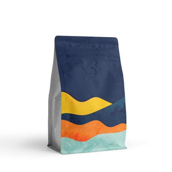 FDA 250g Flat Bottom Pouch , 0.15mm Packaging Food Bags