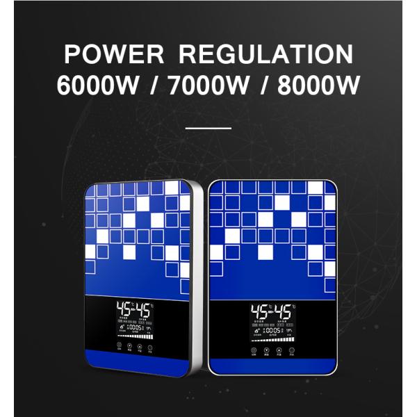 8000W Heating Instant Hot Water Heater Stainless Steel Wall Mounted