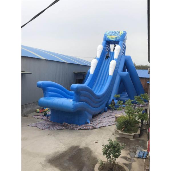 45ft Tall Giant Inflatable Slide , Inflatable Garden Slide Easy Installation