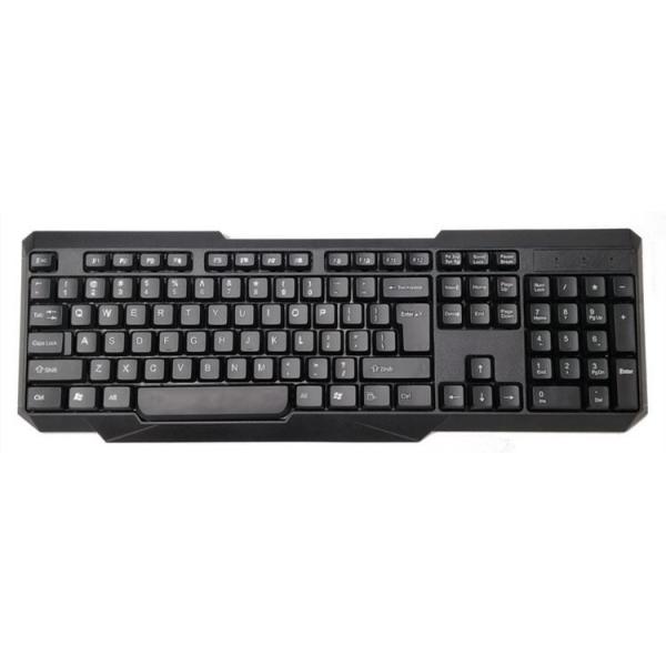 Wireless Keyboard Kit 2.4G USB Keyboard for Laptop or Computer - Full Size Keyboard with Numeric Keypad
