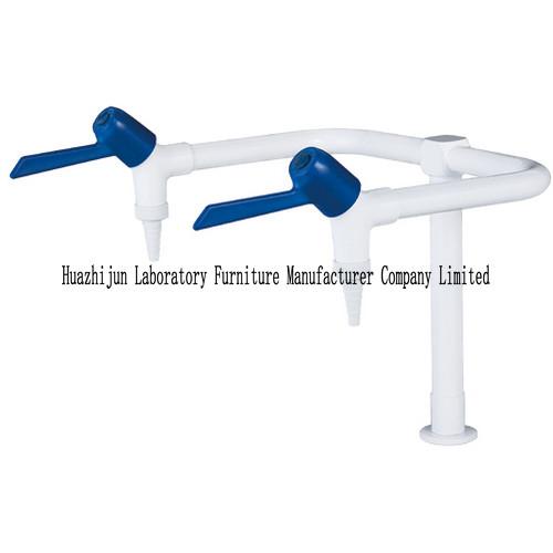 Chemical Resistant Laboratory Fittings Water Faucet Solid Brass Material