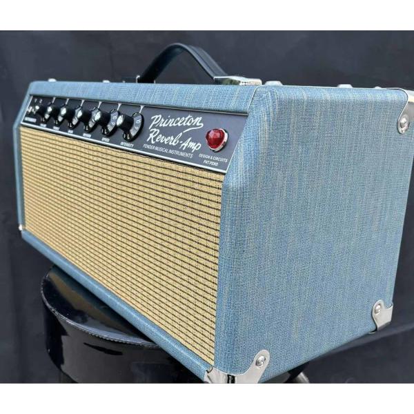 Custom Grand ′64 Princeton Reverb Tube Guitar Amp Head in Blue Color Fender Amp Clone Guitar Amplifier OEM