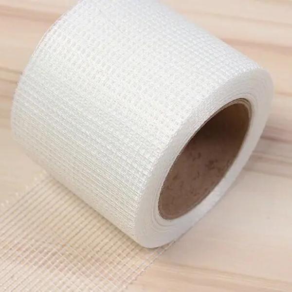 Anti Crack Grid Fiberglass Mesh Tape Self Adhesive Fiber Glass Mesh
