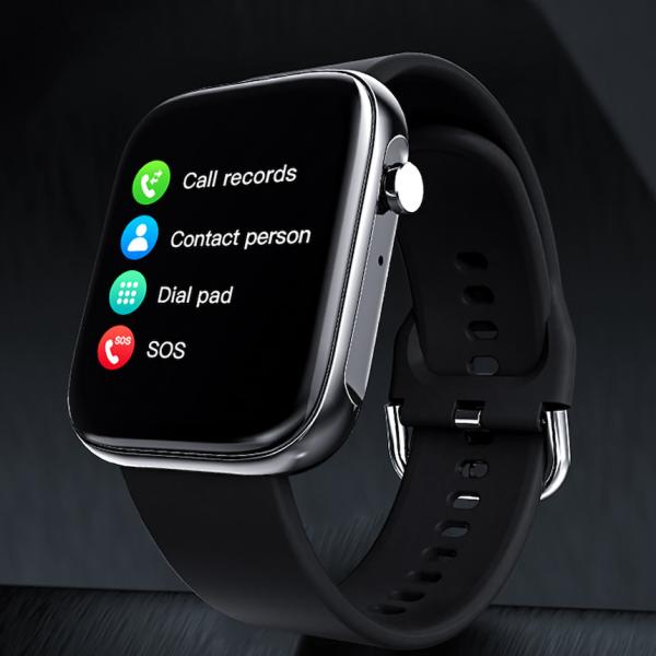 2.5D a courbé l'oxygène en verre Smartwatch, IP68 de sang magnétique chargeant 1,54 Smart Watch de pouce