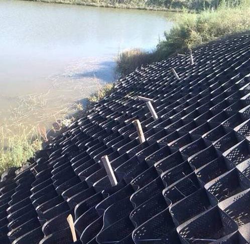 300 - 800 мм полимерная сетка травы HDPE Geocell для контроля эрозии
